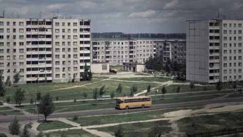 Съемки фильма к 70-летию Пинского автобусного парка — работа с архивом